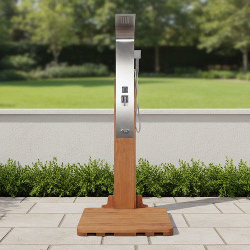 Alder Outdoor Shower Column Freestanding Alfresco Outdoor Living Australia