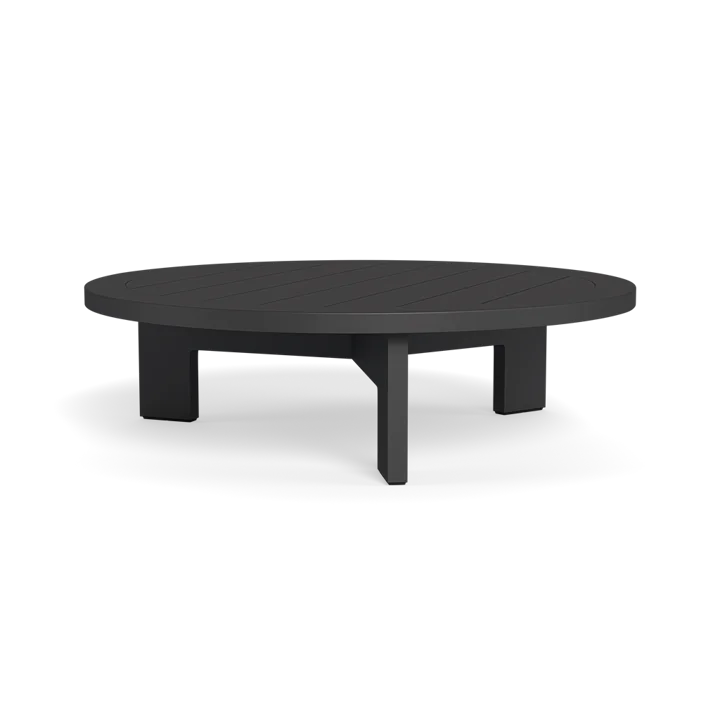 Designer Outdoor Coffee Table Aluminum Round Alfresco Outdoor Living Australia