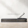 Designer Outdoor Sun Lounger Contemporary Rattan Alfresco Outdoor Living Australia