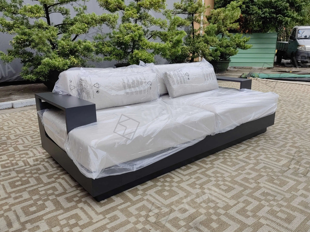 Custom Outdoor Sofa Cast Aluminium Modern Contemporary Alfresco Outdoor Living Australia