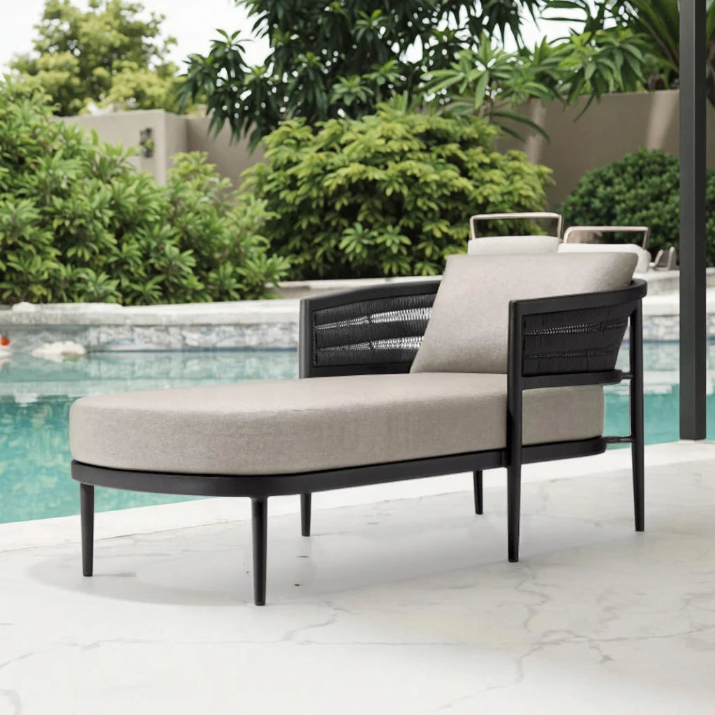 Designer Daybed Sofa Woven Chaise Contemporary Alfresco Outdoor Living Australia