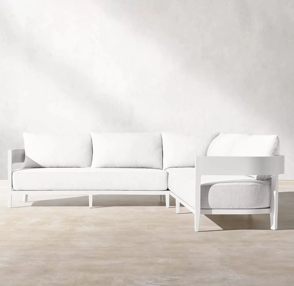 Custom Outdoor Furniture Sectional Sofa Set Modern Architectural Alfresco Outdoor Living Australia