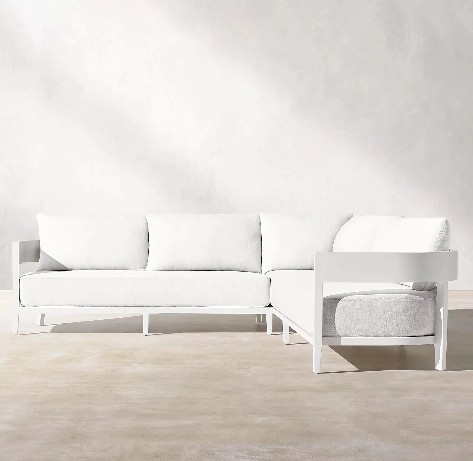 Custom Outdoor Furniture Sectional Sofa Set Modern Architectural Alfresco Outdoor Living Australia