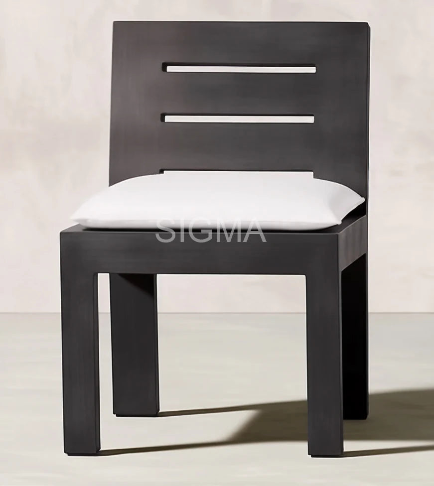 Custom Aluminum Outdoor Dining Set Contemporary Alfresco Outdoor Living Australia