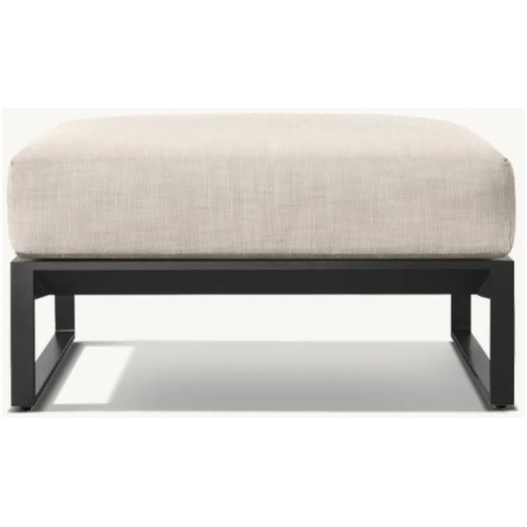 Handcrafted Footstool Ottoman Modern Square Alfresco Outdoor Living Australia