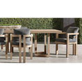 Teak Dining Set 8 Seater Modern Alfresco Outdoor Living Australia