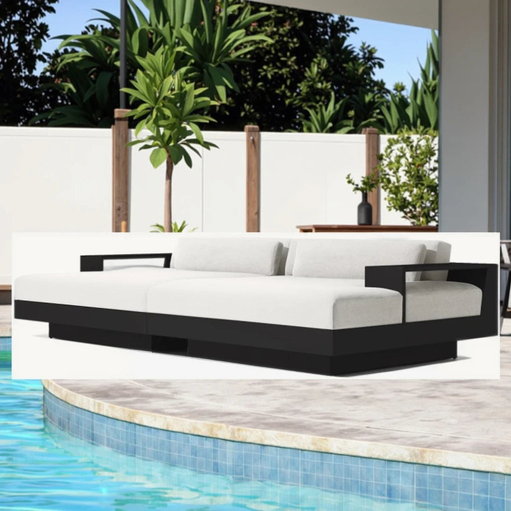 Custom Outdoor Furniture Day Bed Deep Platform Alfresco Outdoor Living Australia