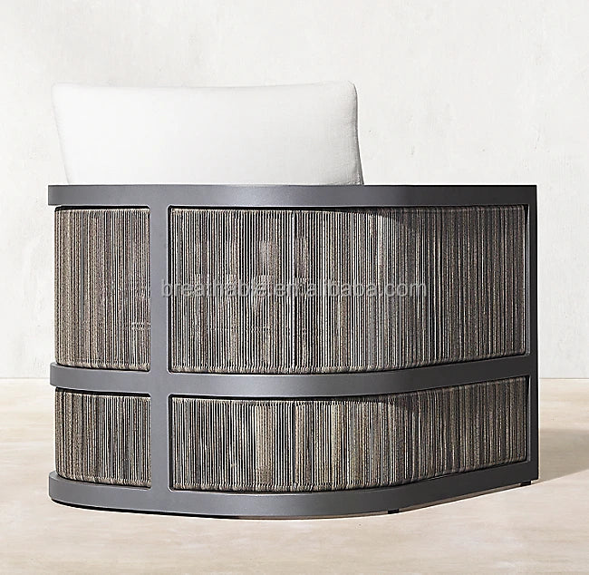 Custom Outdoor Furniture Modular Aluminium Sofa Set Modern Alfresco Outdoor Living Australia