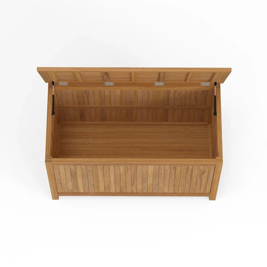 Outdoor Storage Cabinet Teak Timber Handcrafted Alfresco Outdoor Living Australia