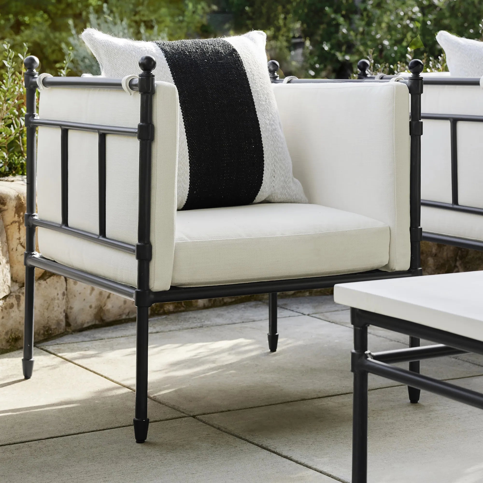 Designer Aluminium Sofa Set Hollow-Out Alfresco Outdoor Living Australia