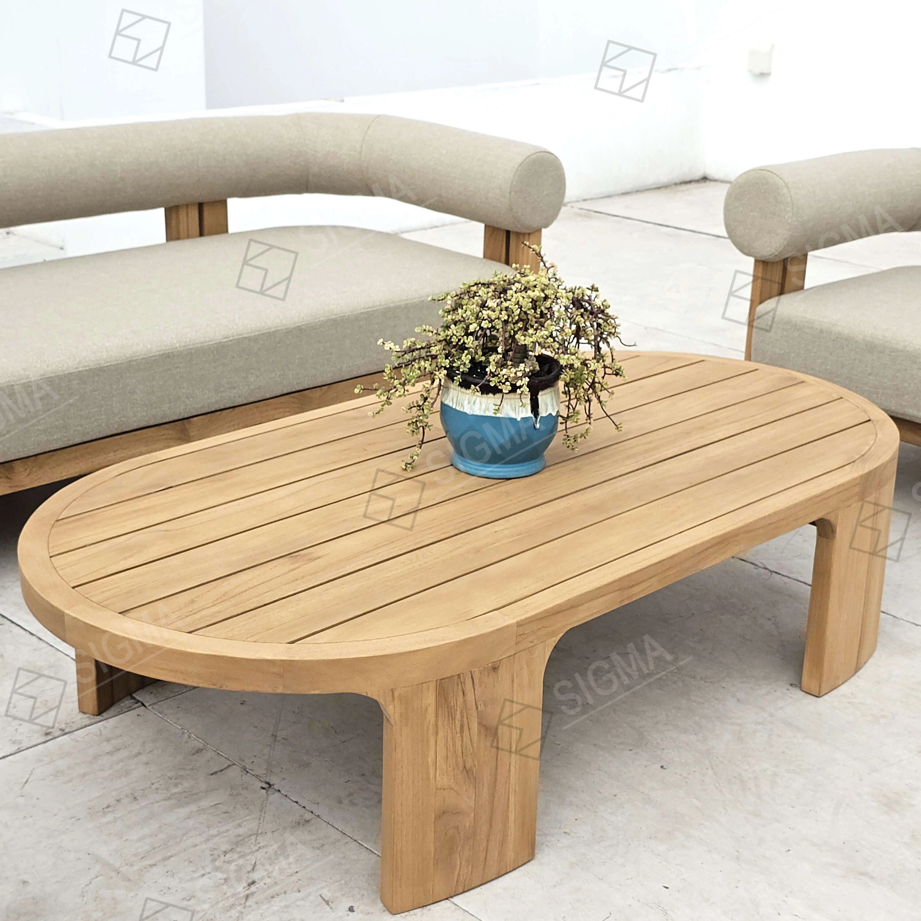 Modular Teak Outdoor Sofa Set Contemporary Luxury Alfresco Outdoor Living Australia