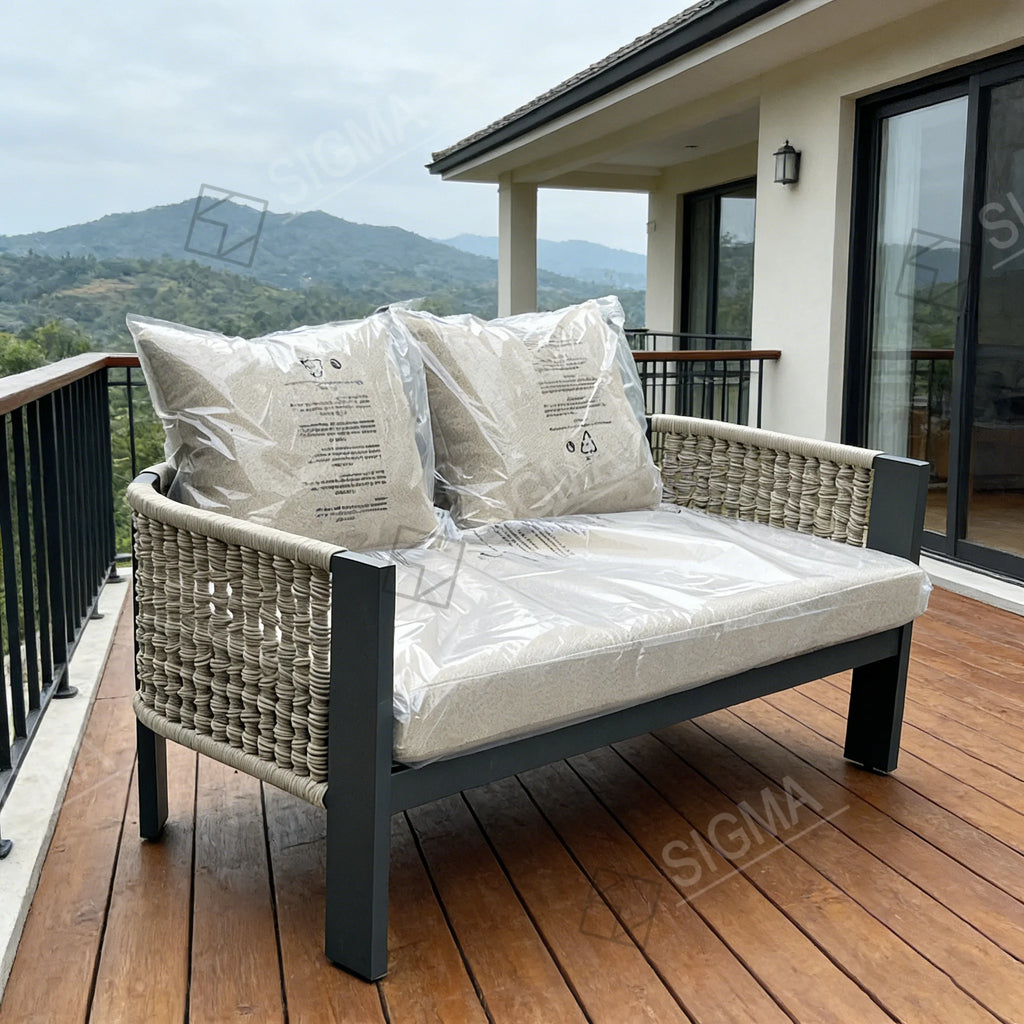 Custom Outdoor Furniture Aluminum Sofa Rope Alfresco Outdoor Living Australia