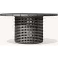 Custom Outdoor Dining Table Round Aluminium Alfresco Outdoor Living Australia