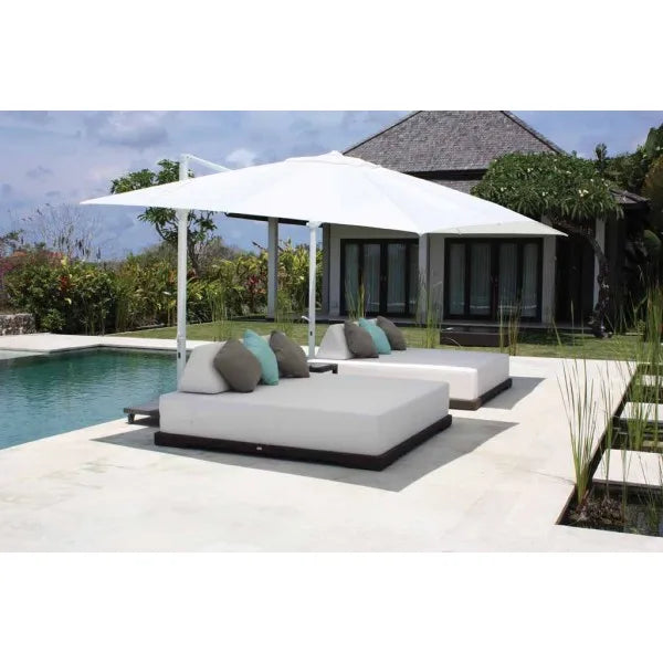 Designer Outdoor Lounge Double Seater Aluminium Alfresco Outdoor Living Australia