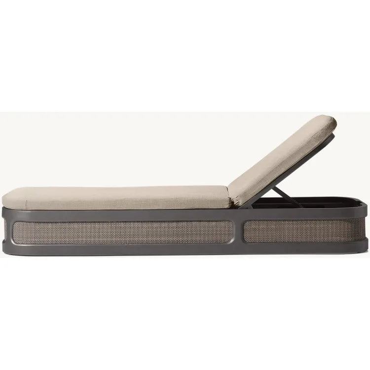 Contemporary Aluminum Sun Lounger Adjustable Design Alfresco Outdoor Living Australia