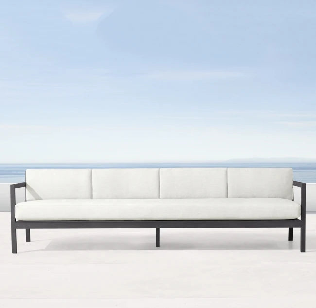 Designer Outdoor Sofa Neoclassical Aluminum Alfresco Outdoor Living Australia