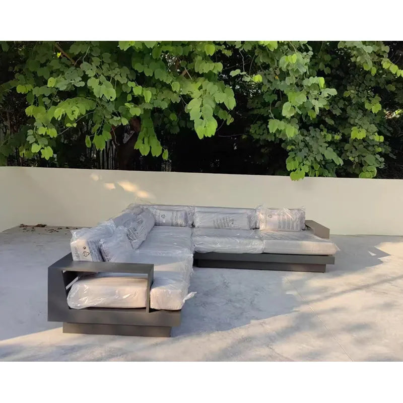 Modular Aluminium Outdoor Sofa Modern Coastal Alfresco Outdoor Living Australia