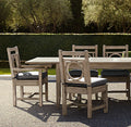 Custom Outdoor Dining Set 6 Chair Teak Traditional Alfresco Outdoor Living Australia