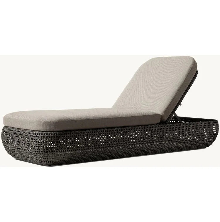 Custom Rattan Chaise Sun Lounger Contemporary Alfresco Outdoor Living Australia