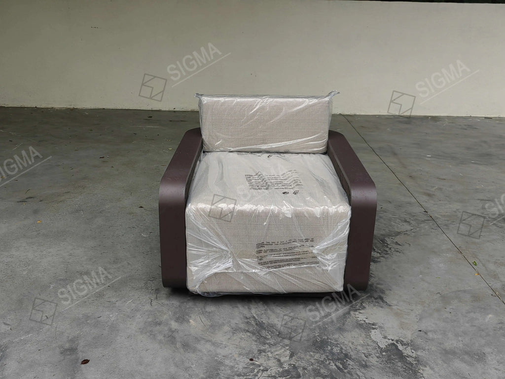Outdoor Aluminum Single Sofa Contemporary Architectural Alfresco Outdoor Living Australia
