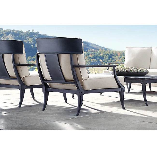 Custom Outdoor Furniture Cast Aluminium 5-Seat Set Alfresco Outdoor Living Aus