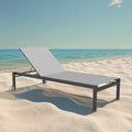 Modern Designer Sun Lounger Contemporary Aluminum Alfresco Outdoor Living Australia