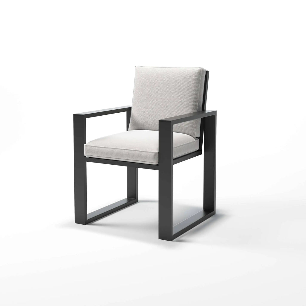 8-Seater Aluminium Dining Table Contemporary Sculptural Alfresco Outdoor Living Australia