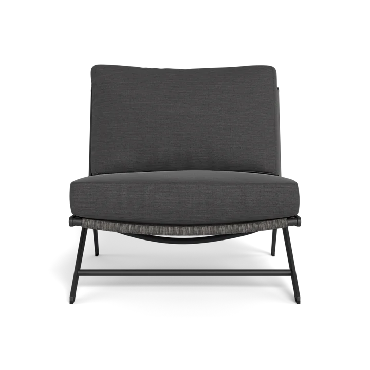 Designer Outdoor Sofa Armless Aluminum Rattan Modular Sculptural Alfresco Outdoor Living Australia