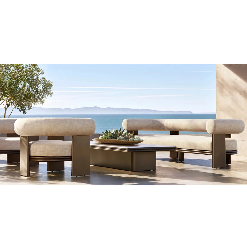 Modern Half Round Outdoor Sofa Set White Alfresco Outdoor Living Australia