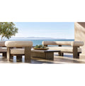 Modern Half Round Outdoor Sofa Set White Alfresco Outdoor Living Australia