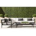 Contemporary L-Shaped Aluminium Sofa Custom Alfresco Outdoor Living Australia