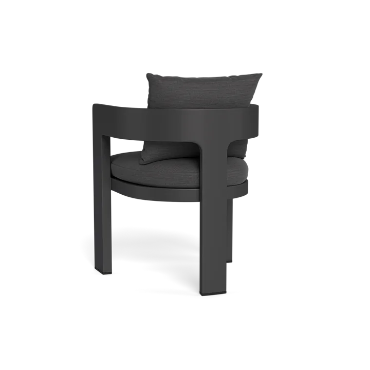 Custom Outdoor Dining Chair Curved Back Aluminum Alfresco Outdoor Living Australia