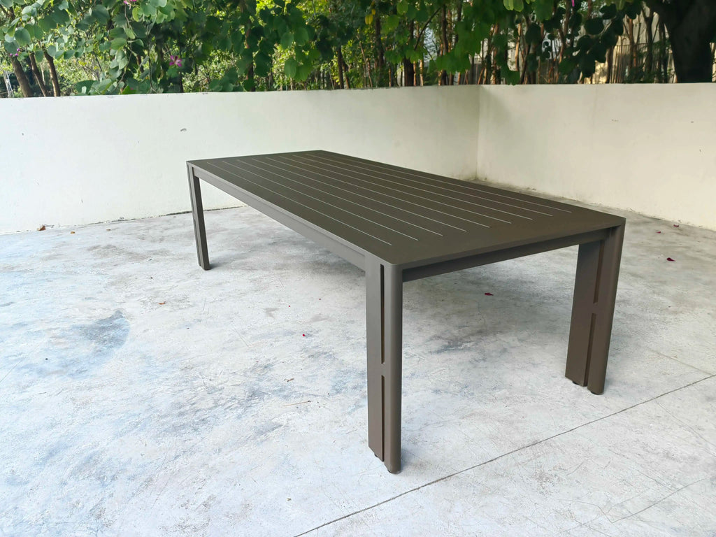 Architectural Outdoor Dining Table Contemporary Alfresco Outdoor Living Australia