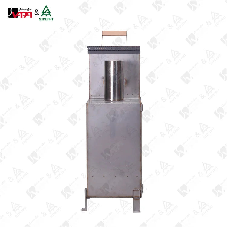 Custom Wood-Burning Stove Stainless Steel for Alfresco Outdoor Living Australia