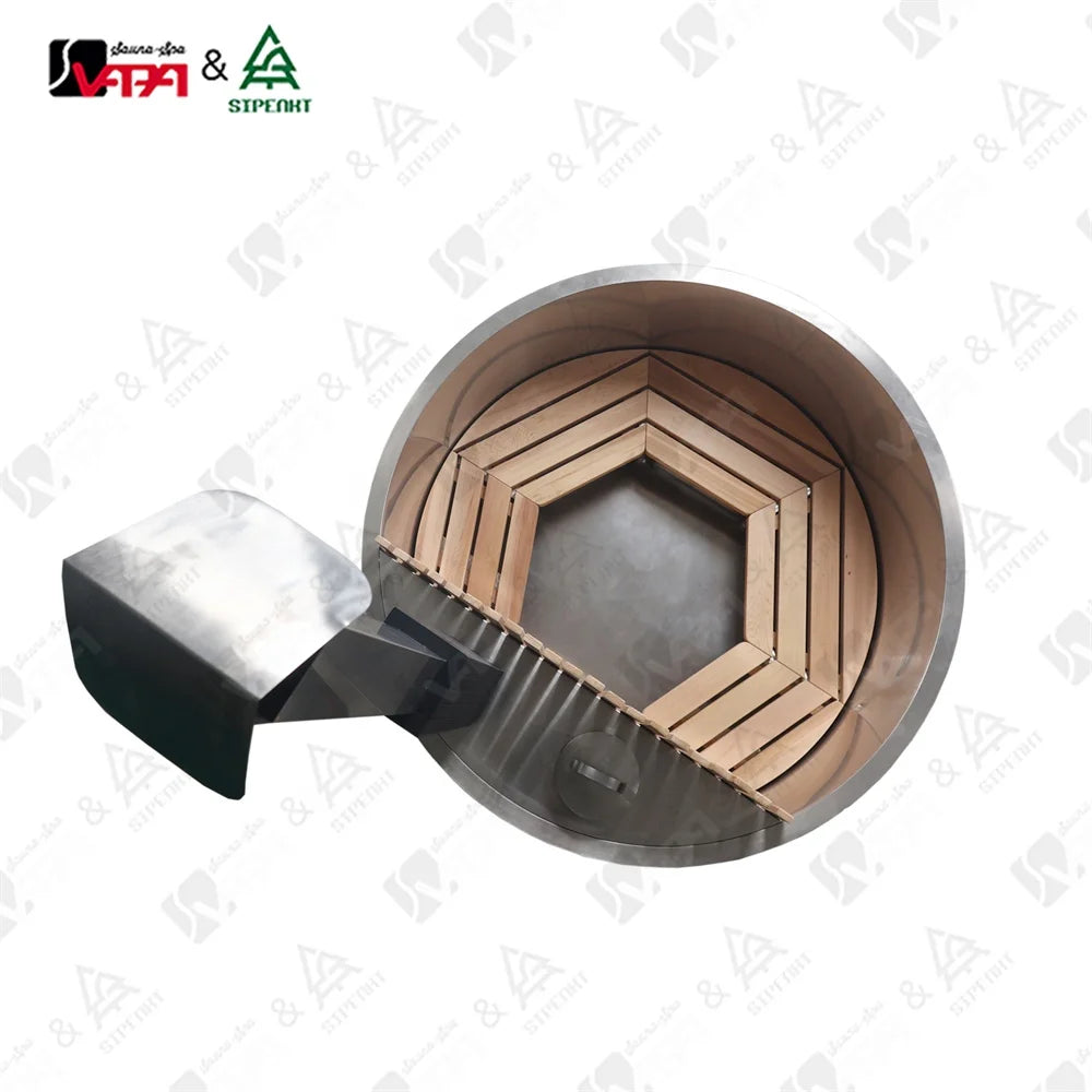 Custom Outdoor Hot Tub Spa Modern Round Alfresco Outdoor Living Australia