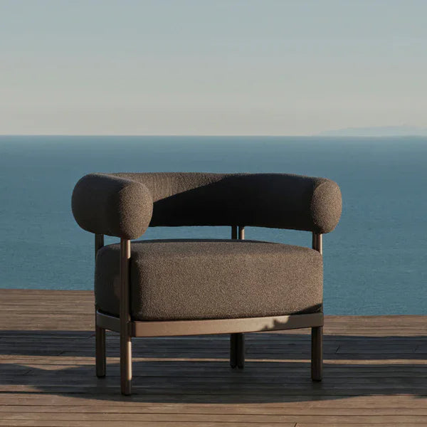 Custom Outdoor Furniture Single Seat Sofa Chair Minimalist Alfresco Outdoor Living Australia