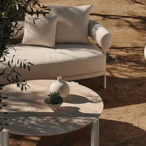 Designer Outdoor Furniture 3-Seat Aluminum Sofa Alfresco Outdoor Living Australia