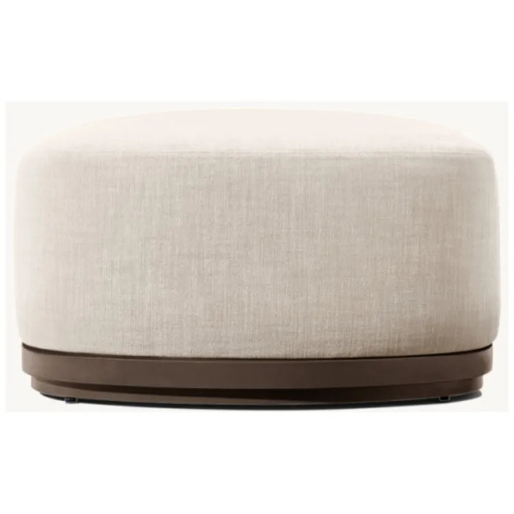 Modern Outdoor Ottoman Footstool Minimalist Alfresco Outdoor Living Australia