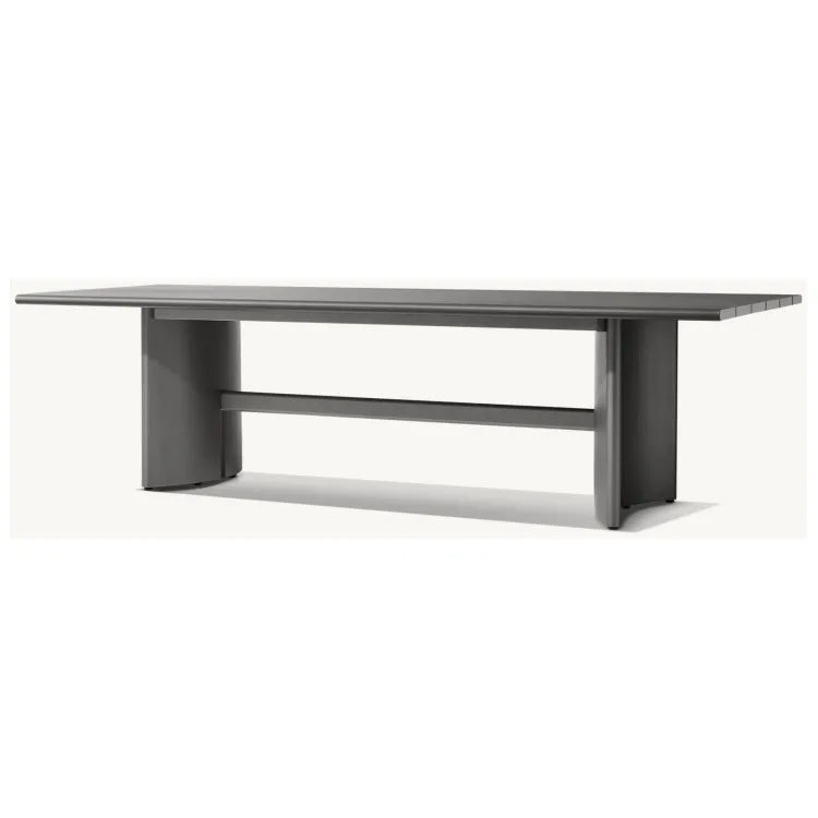 Custom Outdoor Furniture Dining Table Modern Rectangular Alfresco Outdoor Living Australia