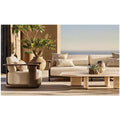 Designer Furniture Aluminium Sofa Set Contemporary Alfresco Outdoor Living Australia