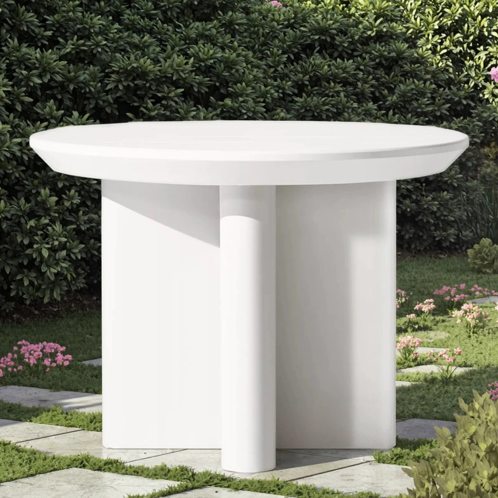 Custom Outdoor Furniture Round Side Table Aluminum Alfresco Outdoor Living Australia