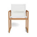 Custom Outdoor Dining Chair Solid Teak Modern Alfresco Outdoor Living Australia
