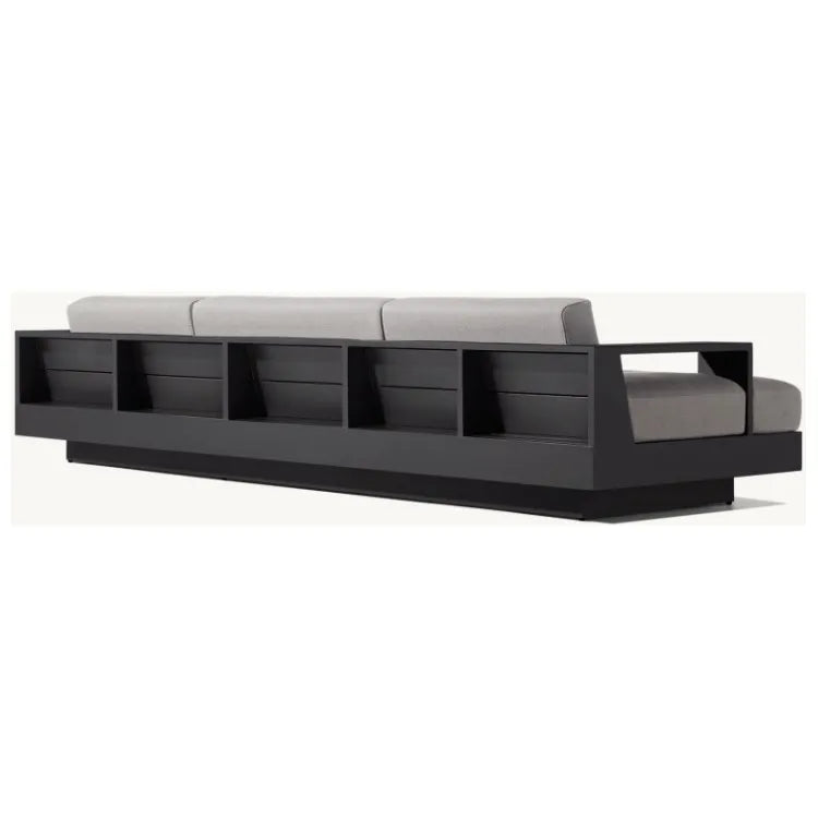 Deep Platform Outdoor Sofa Set Modern Minimalist Alfresco Outdoor Living Australia
