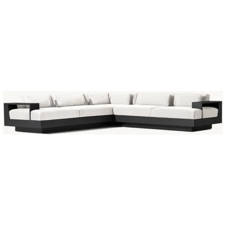 Designer Outdoor Furniture L-Shape Sofa Modern Alfresco Outdoor Living Australia
