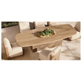 Custom Teak Dining Set 6 Seater Modern Architectural Alfresco Outdoor Living