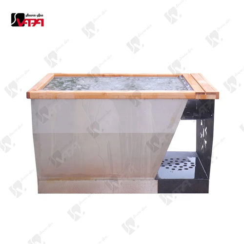Cold Plunge Tub Stainless Steel Minimalist Alfresco Outdoor Living Australia