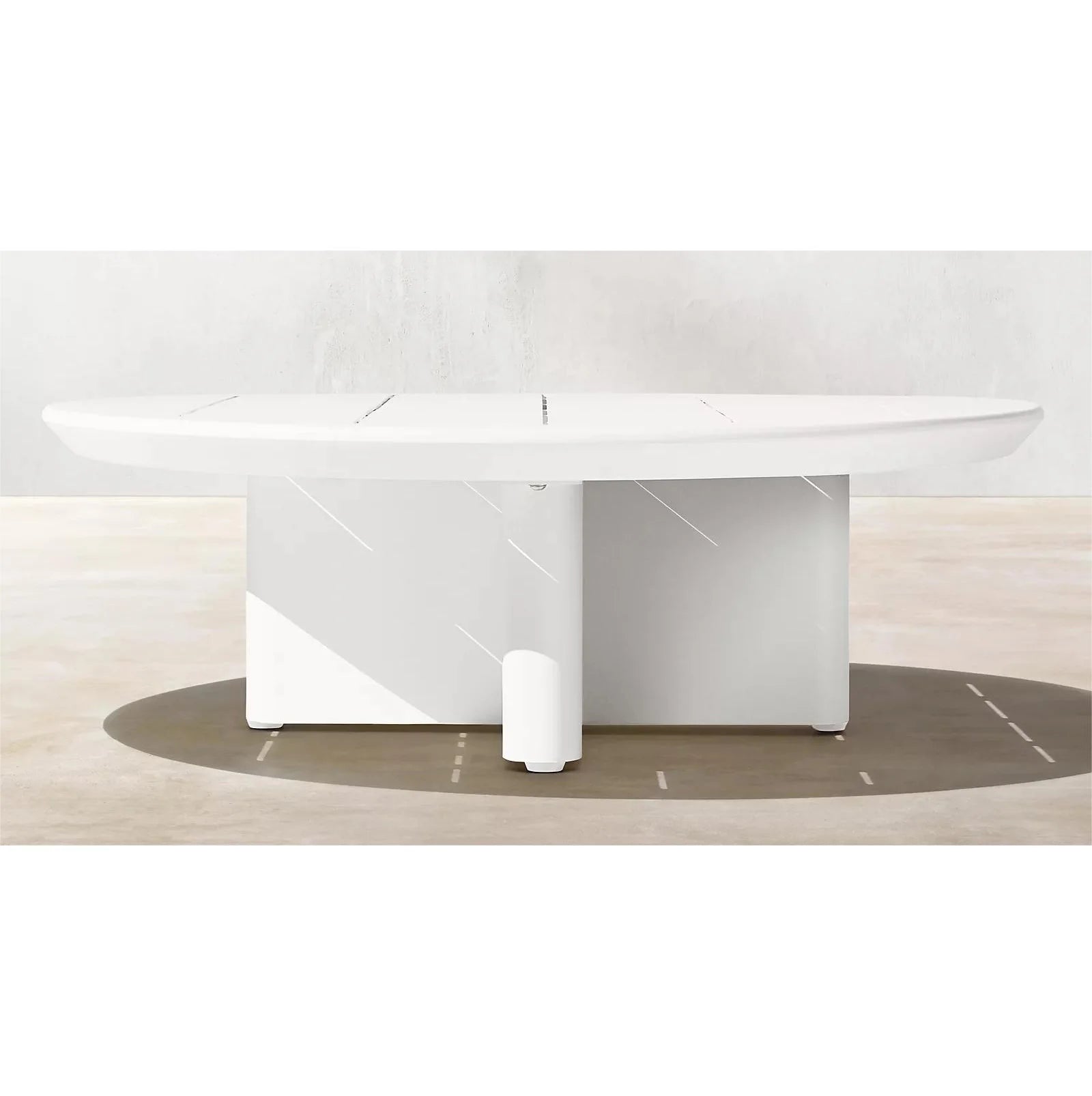 Custom Outdoor Coffee Table Round Aluminium Modern Alfresco Outdoor Living Australia