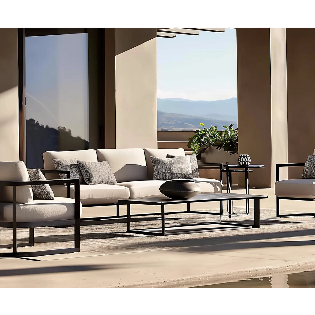 Designer Outdoor Furniture Aluminum Sofa Modern Alfresco Outdoor Living Australia