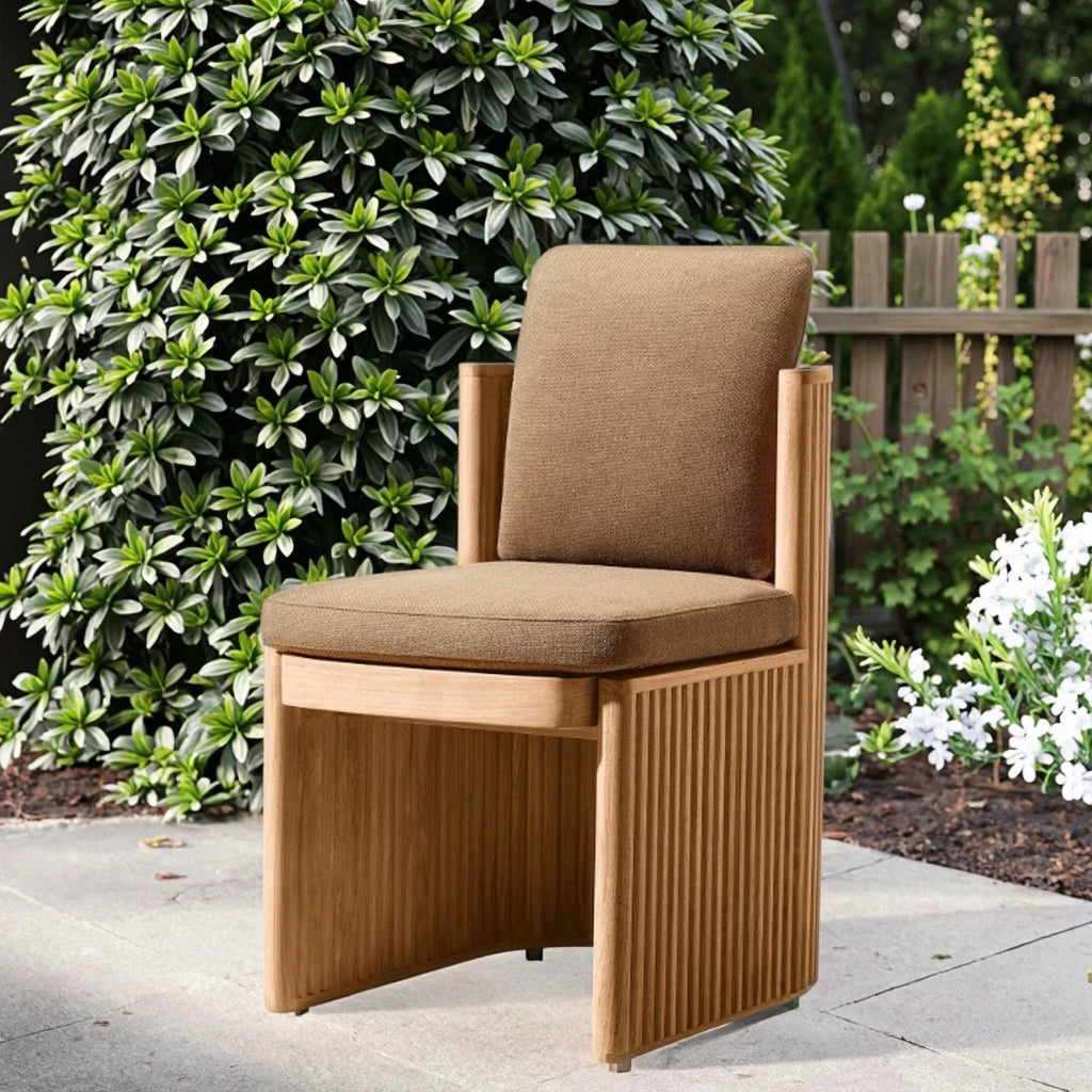 Designer Teak Outdoor Armchair Traditional Alfresco Outdoor Living Australia