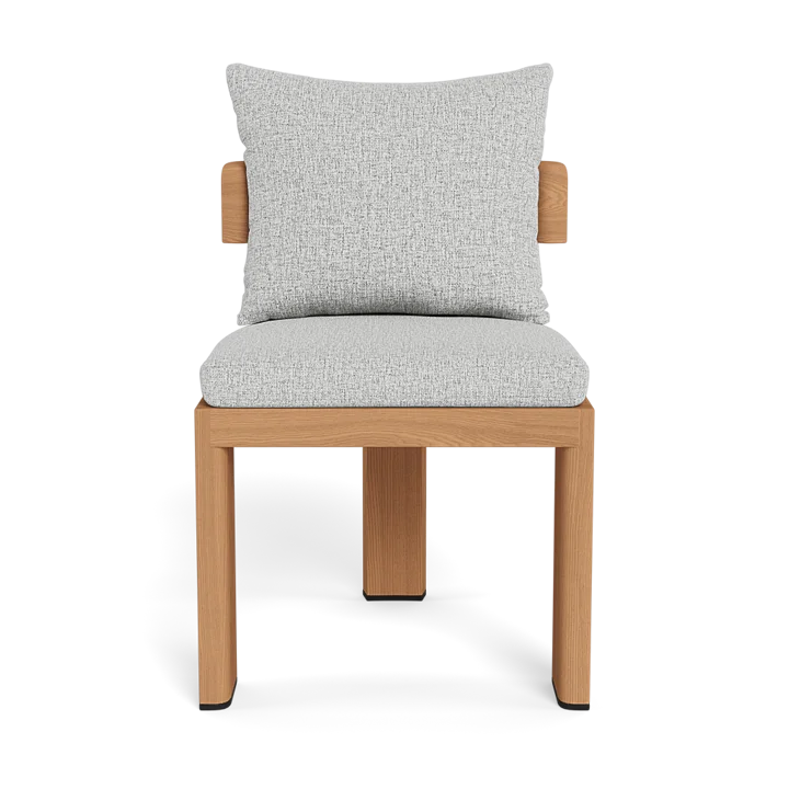 Designer Teak Dining Chair Modern Curved Alfresco Outdoor Living Australia